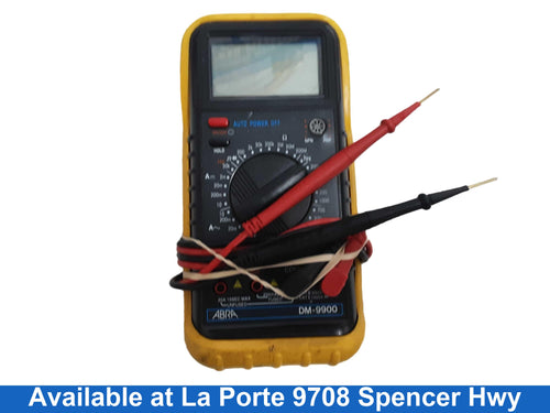 Abra Dm-9900 Yellow Electrical Testing Instrument