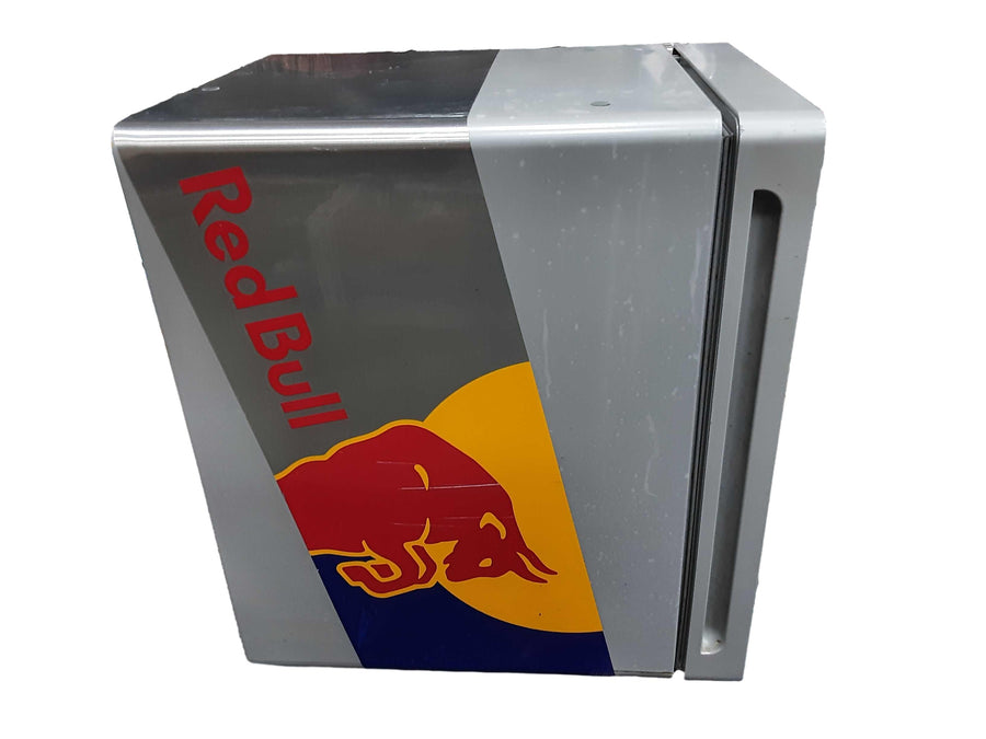 Gdc Baby Red Bull Silver Compact Refrigerator