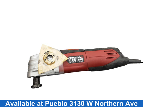Chicago Electric 63113 Red Corded Grinder