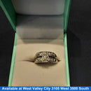 Ring - Engagement Set - White Gold 14k (.585) 4.3 grams Size 6.5