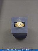 Men's Ring - Yellow Gold 14k (.585) 6.7 grams Size 11