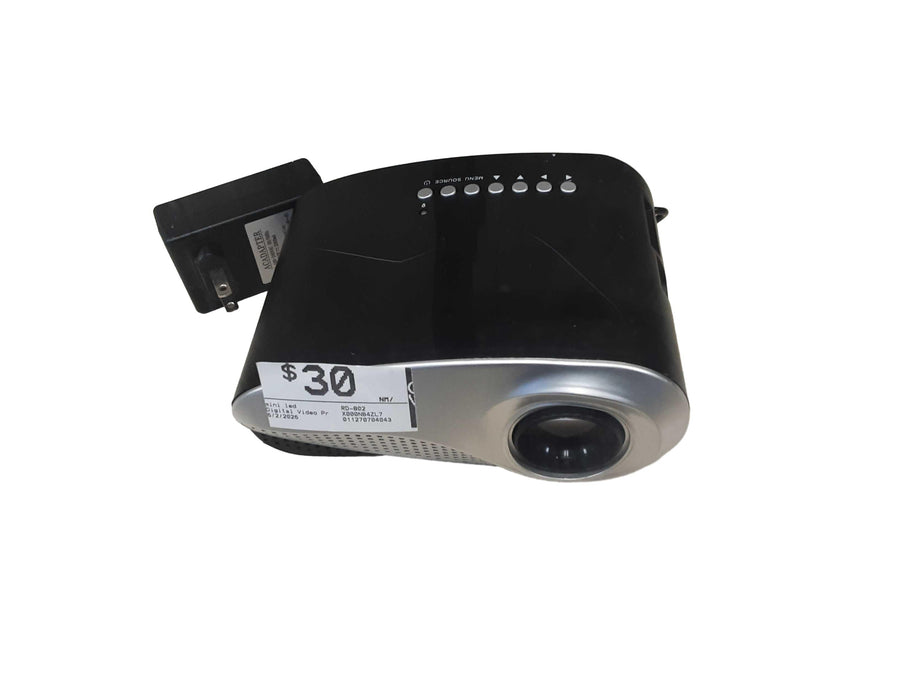 Mini Led Rd-802 Black Home Media Projector