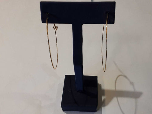 Bangle Earrings - Yellow Gold 10k (.417) 2.4 grams