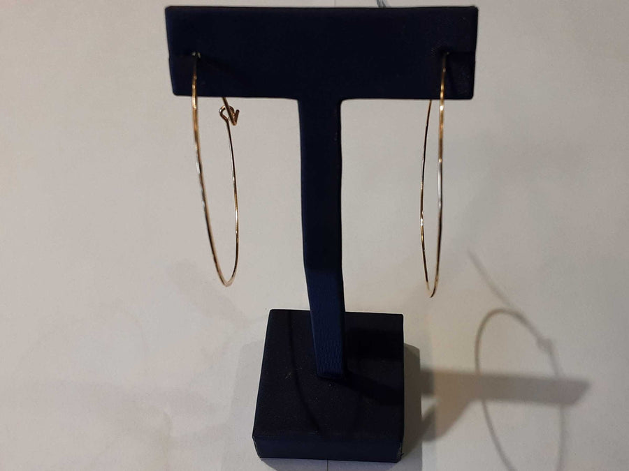 Bangle Earrings - Yellow Gold 10k (.417) 2.4 grams