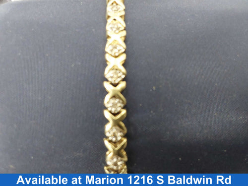 Bracelet - Yellow Gold 10k (.417) 8.9 grams 10 inch