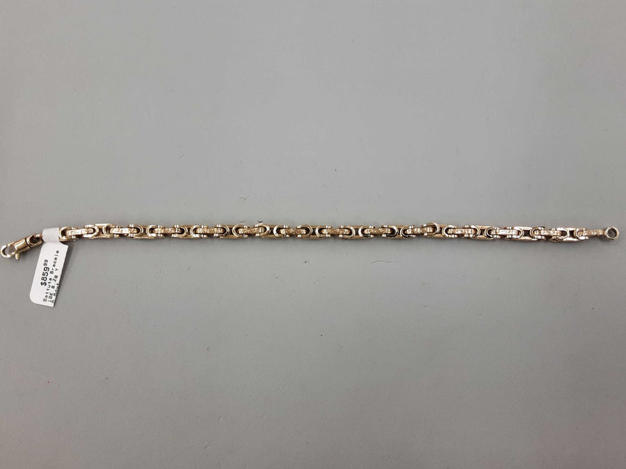 Bracelet - Yellow Gold 10k (.417) 8.2 grams 8 inch
