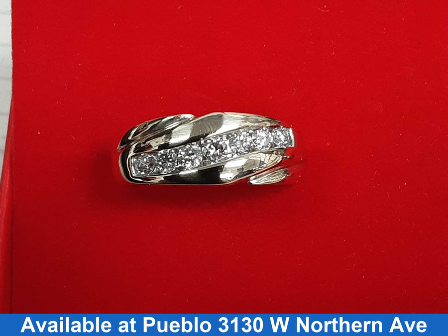 Men's Ring - Yellow Gold 14k (.585) 6.8 grams Size 10.5