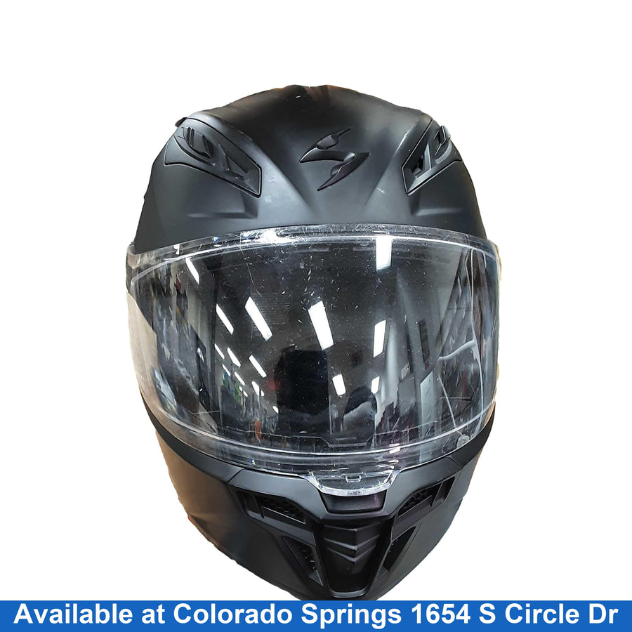 Scorpion Exo-r430 Black Helmet