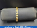 Link Bracelet - Yellow Gold 14k (.585) 13.3 grams 8 inch