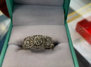 Women's Ring - White Gold 10k (.417) 4.9 grams Size 20