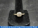 Ring - Engagement Set - Yellow Gold 14k (.585) 3.4 grams Size 9.5