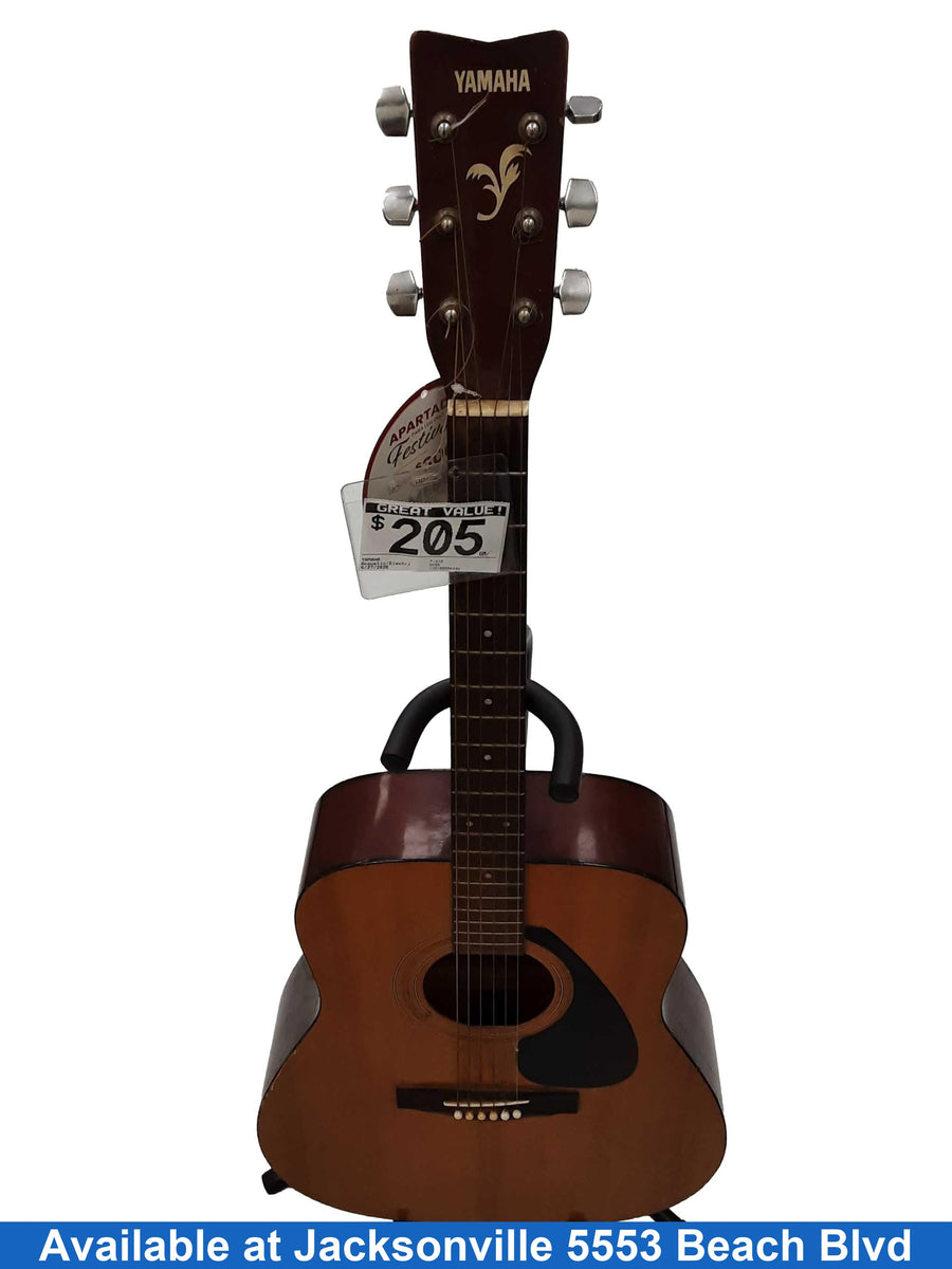 Yamaha F-310 Brown Acoustic / Electric Classic Guitar