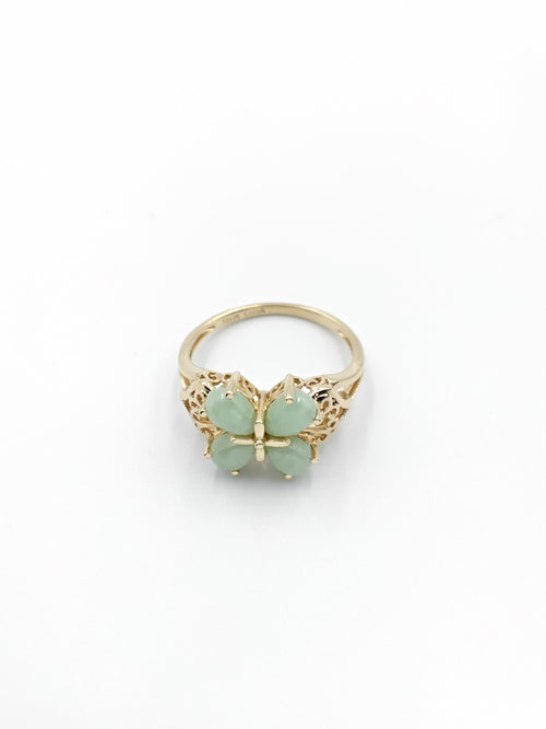 Women's Ring - Yellow Gold 14k (.585) 3.8 grams Size 9
