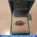 Women's Ring - White Gold 14k (.585) 5.5 grams Size 20