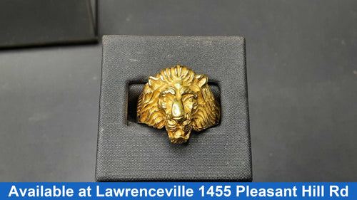 Men's Ring - Yellow Gold 14k (.585) 11.4 grams Size 10