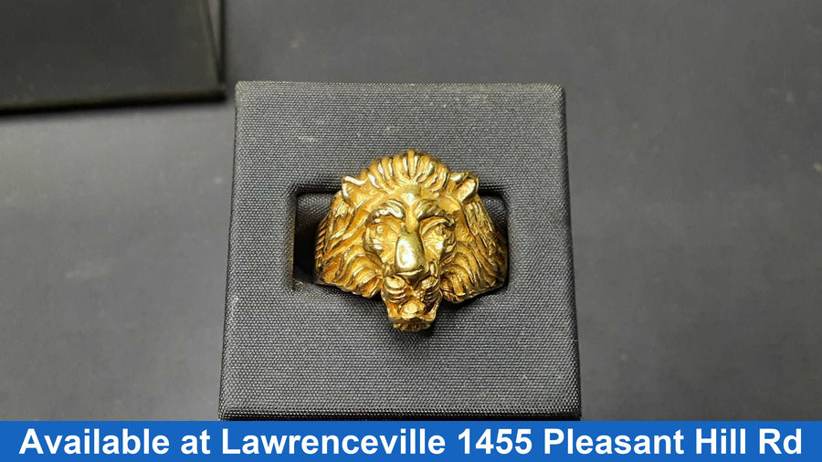 Men's Ring - Yellow Gold 14k (.585) 11.4 grams Size 10