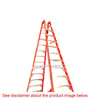 Louisville Orange A-Frame Ladder