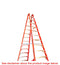 Louisville Orange A-Frame Ladder