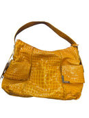 Michael Kors A-0912 Yellow Purse / Handbag