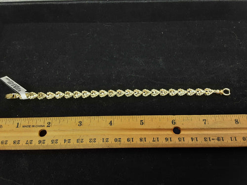 Bracelet - Yellow Gold 10k (.417) 7.2 grams 8 inch