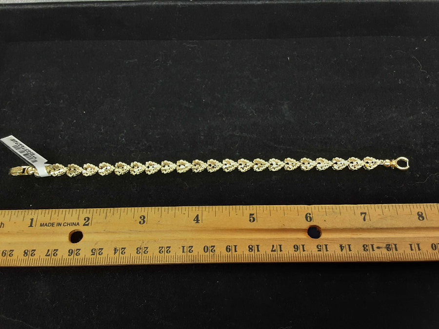 Bracelet - Yellow Gold 10k (.417) 7.2 grams 8 inch