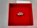 Ring - Engagement Set - White Gold 14k (.585) 3.8 grams Size 5.5