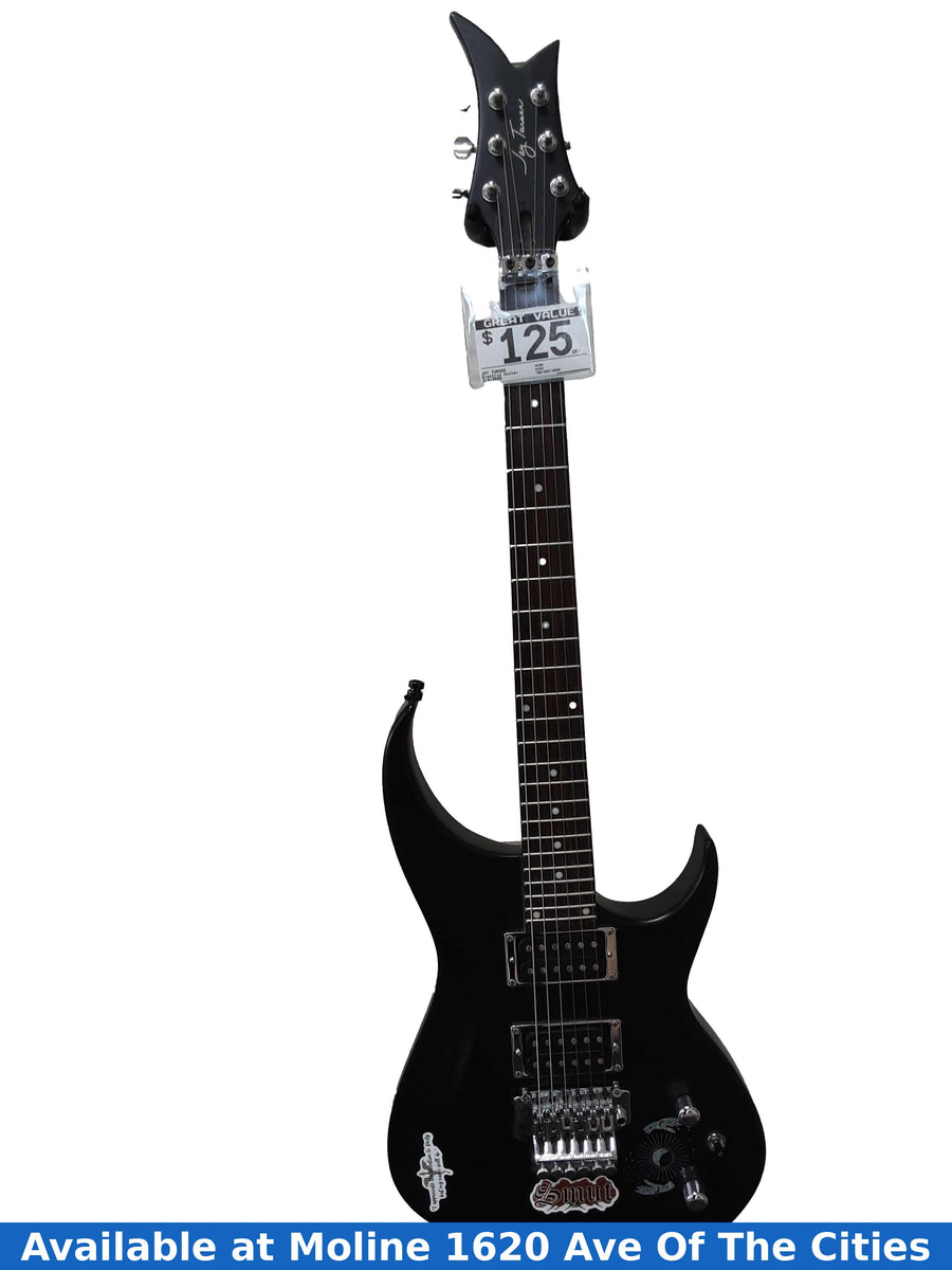 Jay Turser Black Electric Classic Guitar