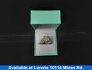 Ring - Engagement Set - White Gold 10k (.417) 10.2 grams Size 7.5
