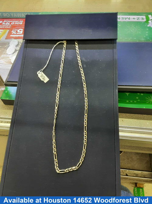 Figaro Chain - Silver 16.1 grams 22 inch