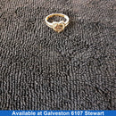 Women's Ring - Yellow Gold 14k (.585) 2.3 grams Size 8