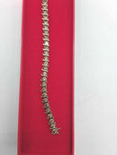 Tennis Bracelet - Yellow Gold 14k (.585) 13.4 grams 8 inch