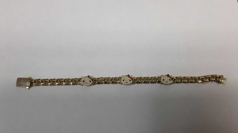 Bracelet - Yellow Gold 10k (.417) 11.8 grams 8 inch