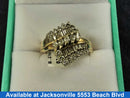 Women's Ring - Yellow Gold 14k (.585) 5.6 grams Size 7