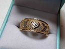 Women's Ring - Yellow Gold 14k (.585) 2.9 grams Size 12