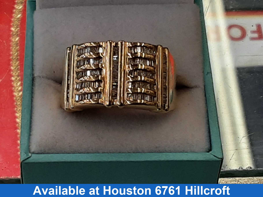 Men's Ring - Yellow Gold 10k (.417) 11.8 grams Size 14