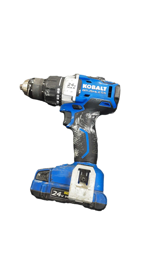 Kobalt Kdd524b-03 Blue Cordless Standard Drill