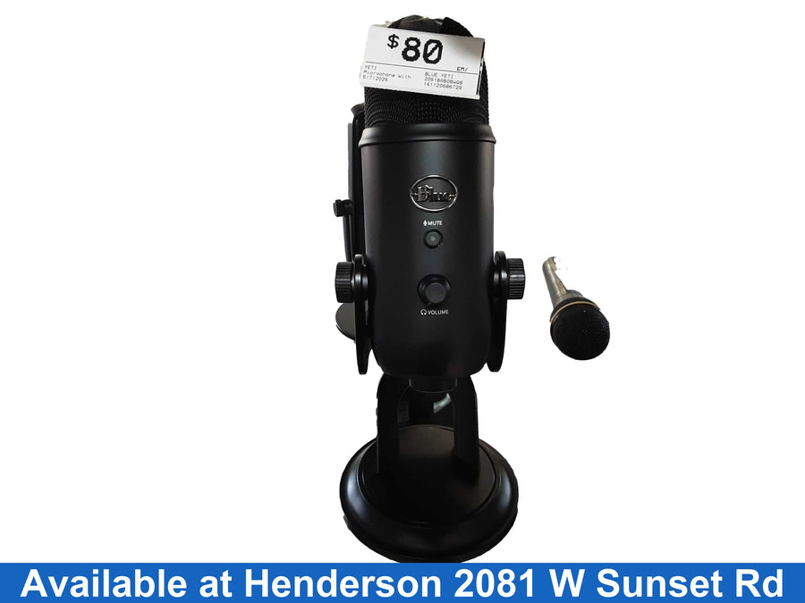 Yeti Blue Yeti Black Corded Microphone