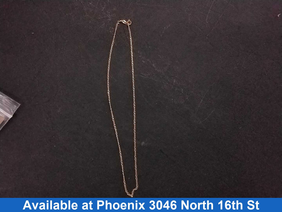 Figaro Chain - Yellow Gold 14k (.585) 3.1 grams 14 inch