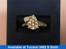 Women's Ring - Yellow Gold 10k (.417) 2.2 grams Size 7