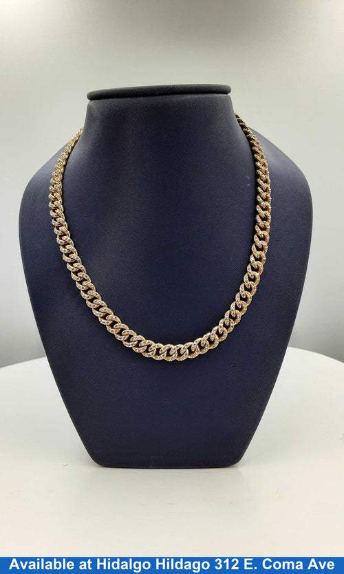 Cuban Link Chain - Yellow Gold 10k (.417) 43.8 grams 28 inch