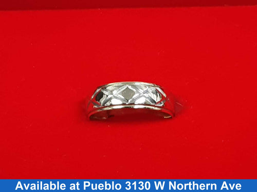 Ring - Wedding Band - Yellow Gold 10k (.417) 4 grams Size 7