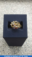 Women's Ring - Yellow Gold 10k (.417) 2.9 grams Size 10