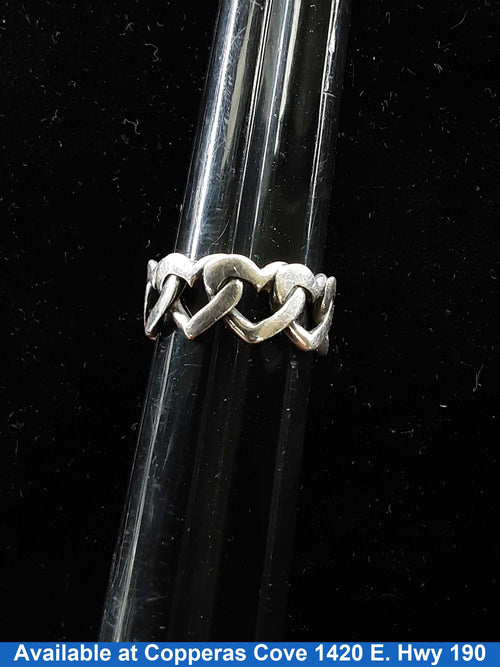 Women's Ring - Silver 5.2 grams Size 20