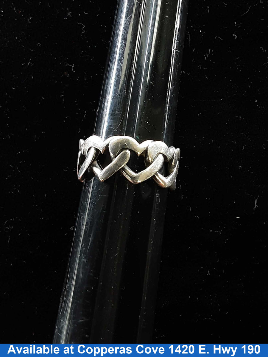 Women's Ring - Silver 5.2 grams Size 20