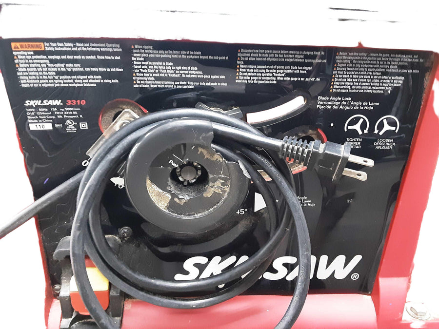 Skil 3310 Red Corded Table Saw