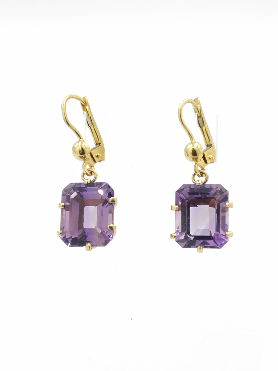 Earrings - Yellow Gold 14k (.585) 4.9 grams