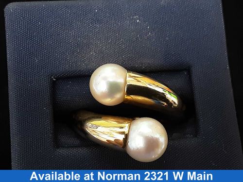 Women's Ring - Yellow Gold 18k (.750) 9.9 grams Size 7