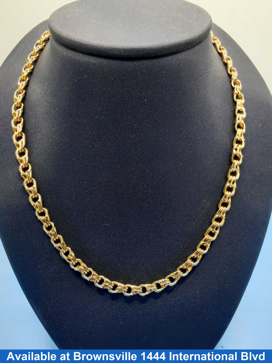 Chain - Yellow Gold 10k (.417) 19.6 grams 14 inch