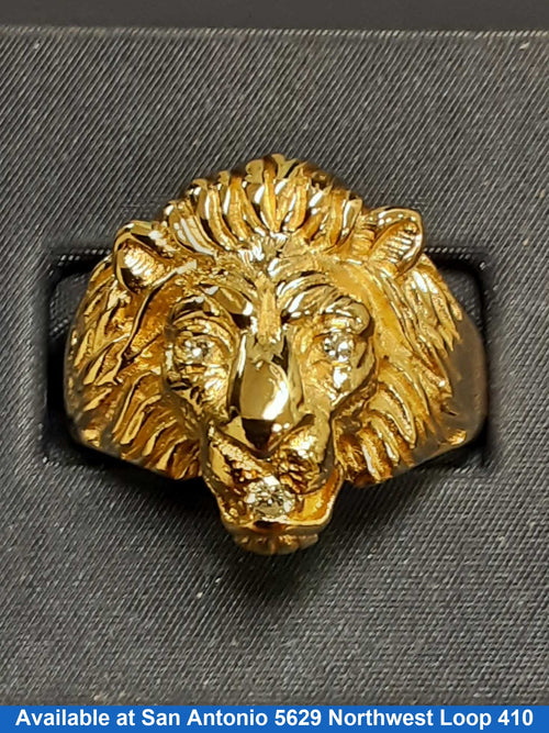 Men's Ring - Yellow Gold 14k (.585) 13.8 grams Size 12