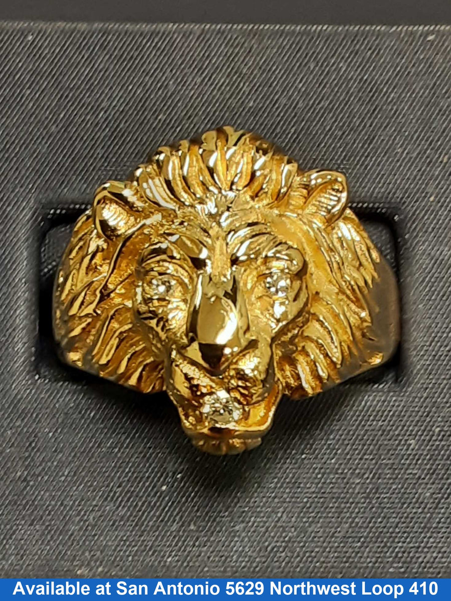 Men's Ring - Yellow Gold 14k (.585) 13.8 grams Size 12